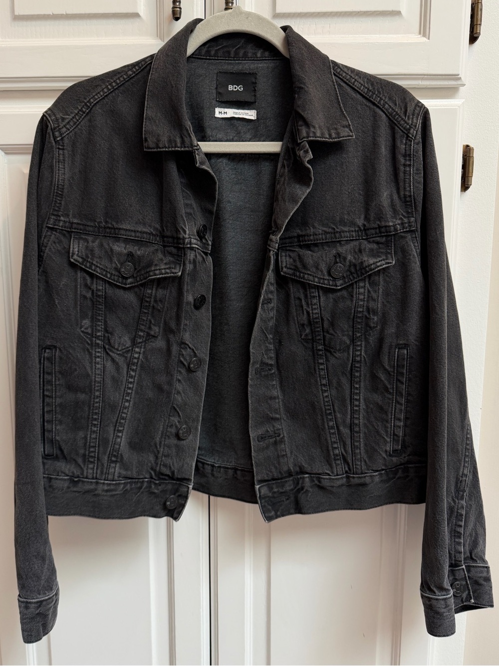 BDG Urban Outfitters Denim Jacket Faded Black Size Medium
